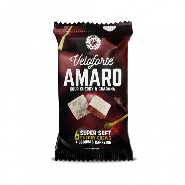 Merzana Sour Cherry Energy Chews – Amaro Flavor