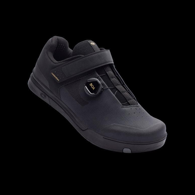 Merzana Adjustable Mountain Bike Pedal – Black & Gold, Size 10