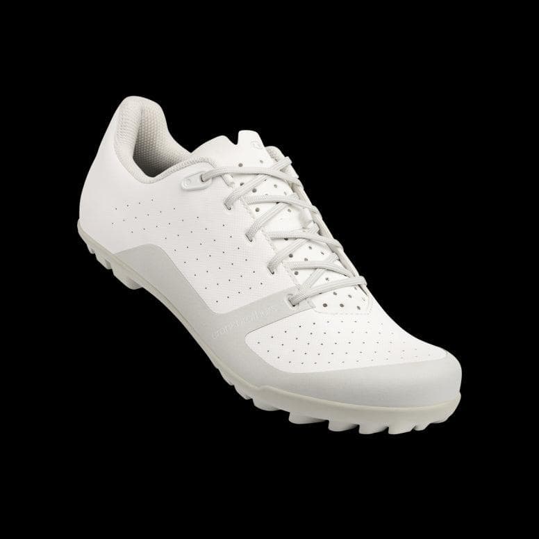 Merzana Lightweight Cycling Shoes – White/Grey, Size 10.5