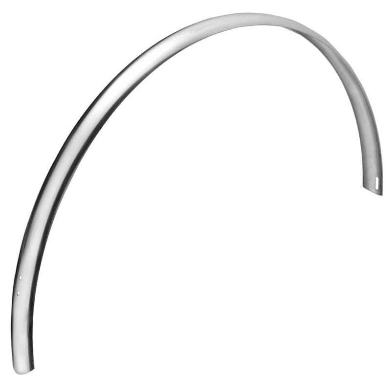Merzana Alloy Mudguards Set – 700c, Fits 35c Tires, Silver